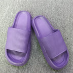 Slippers EVA Sandals Slippers Simple Men Women Wear Thick-Soled Non-Slip Summer Quarters Bathroom Shower  Indoor Home Casual