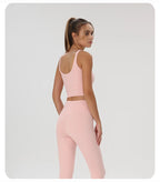 Women Yoga Vest Workout Pilates Activewear Tops Running Gym Pretty Workout Clothes Sports Bras Active Wear Female Camisole Bra