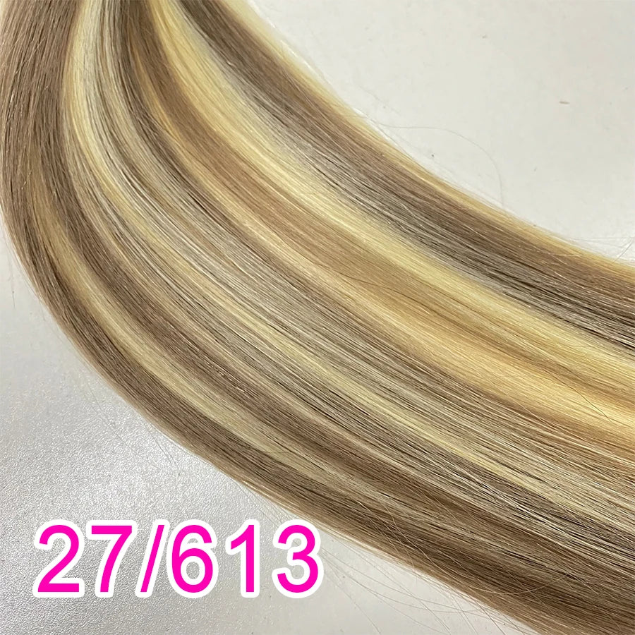 Ombre Straight Bulk Braiding Hair 100% Brazilian Virgin Remy Human Hair Extensions 613 Blonde Color Natural Hair Piece