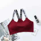 Push Up Sports Bra – Fitness Yoga Tank Top