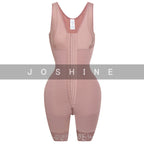 Full Body Shaper High Compression Shapewear Girdle With Brooches Bust For Postpartum Slimming Sheath Belly Fajas Colombianas
