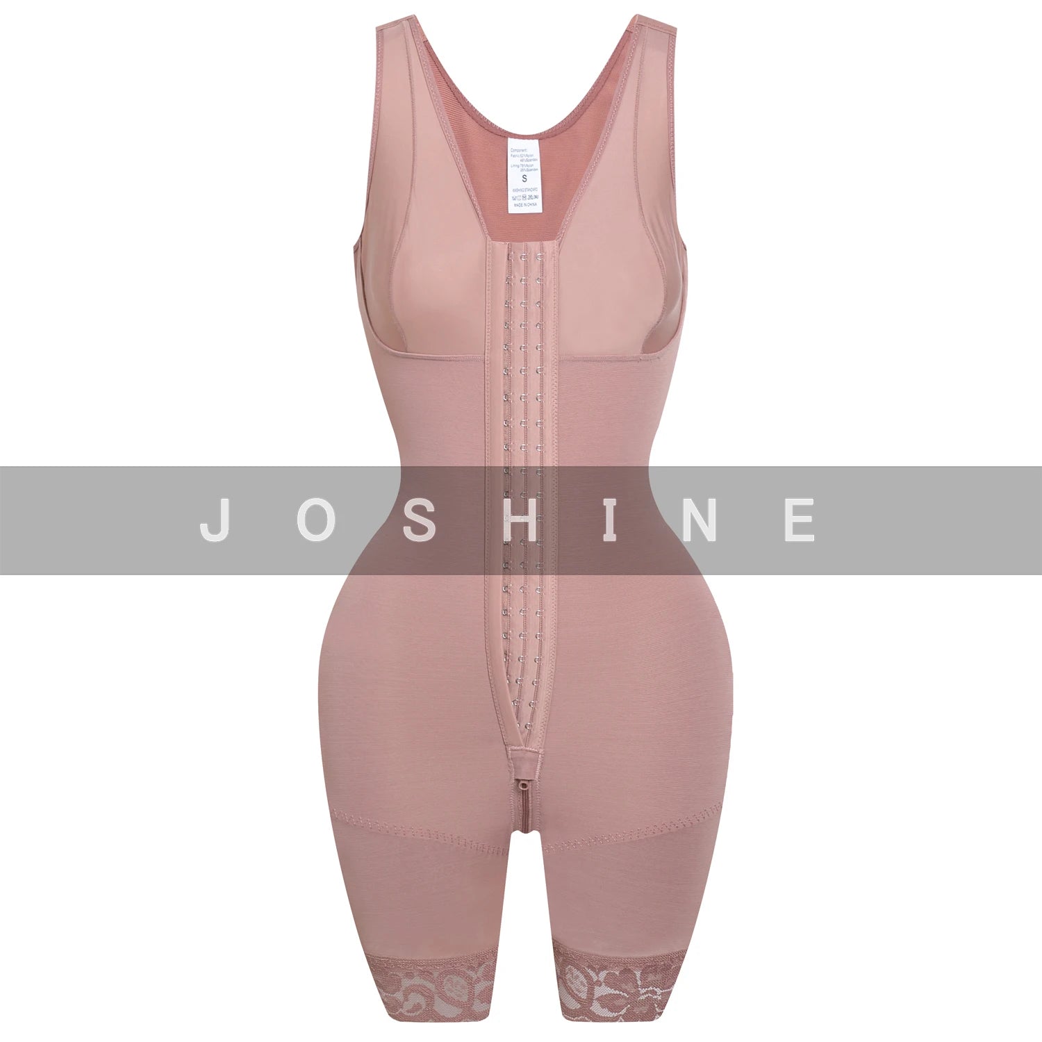 Full Body Shaper High Compression Shapewear Girdle With Brooches Bust For Postpartum Slimming Sheath Belly Fajas Colombianas