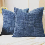 1Pcs Boho Soft Chenille Textured Home Decor Throw Pillow Covers 18x18in Farmhouse Cushion Covers for Spring Summer Fall Winter