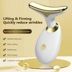 Neck Face Lifting Device Face Slimming Eye Massage Beauty Skin Facial Vibration Machine Anti Aging Reduce Edema Double Chin