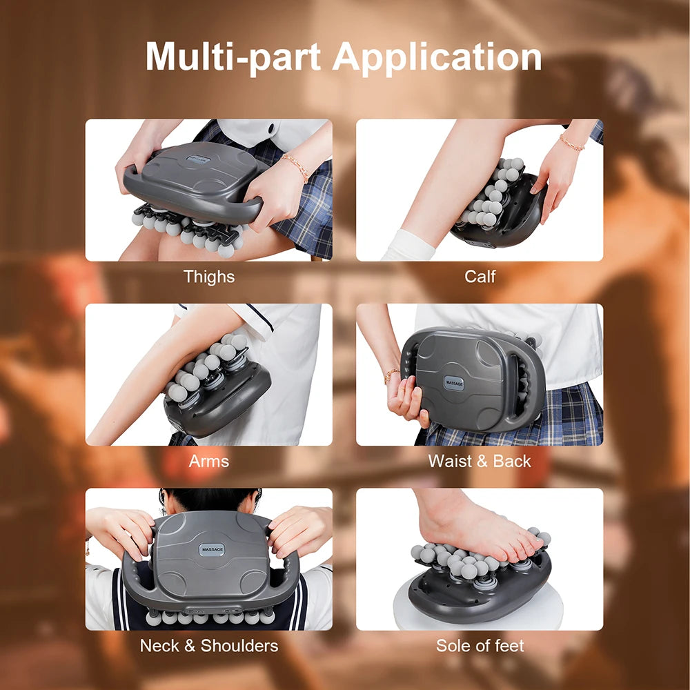 42-Heads Fascia Gun High-Frequency Vibration Body Massage Gun Back and Waist Massager Neck Shoulder Massager Muscle masajeador Secondary image