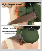 Bionic Finger Neck Shoulder Massager Wireless Neck Cervical Trapezius Kneading Massage Shawl Brushless Motor Neck masajeador