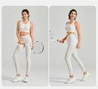Summer Yoga Leggings For Women High Waist Breathable Quick Drying Pilates Running Jogging Fitness Girls Long Pants Gym Workout