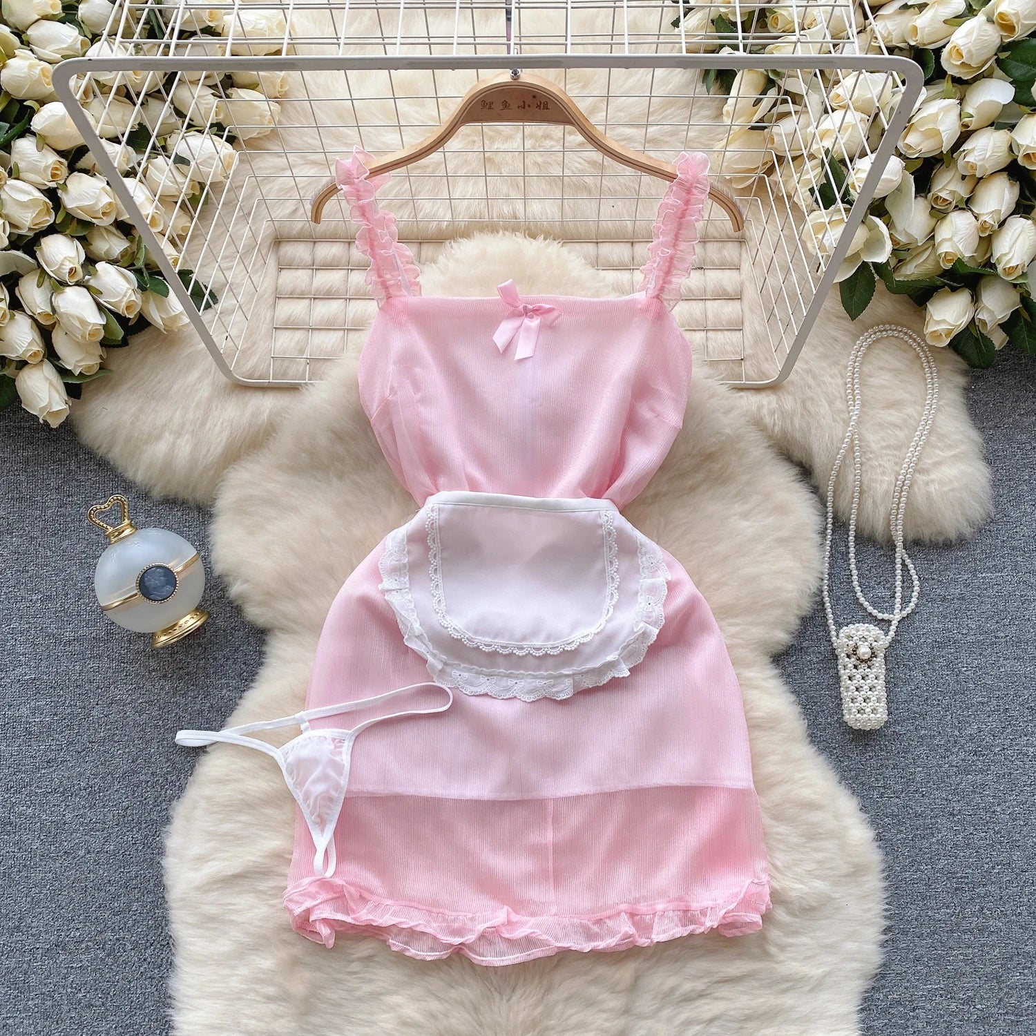 Japanese Kimono V-neck Printed Flower Bow Waist Shaping Cardigan Dress Women Clothing Loose Long Sleeve Vintage Sexy Lace-up New