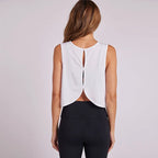 Women's Tank Workout Tops Sports Wear For Women Gym T-shirt Open Back Yoga Top Sport Blouses Woman Fitness Shirt Female Jersey
