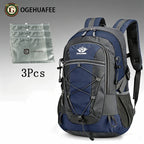 OGEHUAFEE Multi-functional Outdoor Hiking Backpack, Unisex Multi-purpose Bag, Lightweight Travel Hiking Luggage Storage Pack, Compatible with Stabilizing Trekking Poles