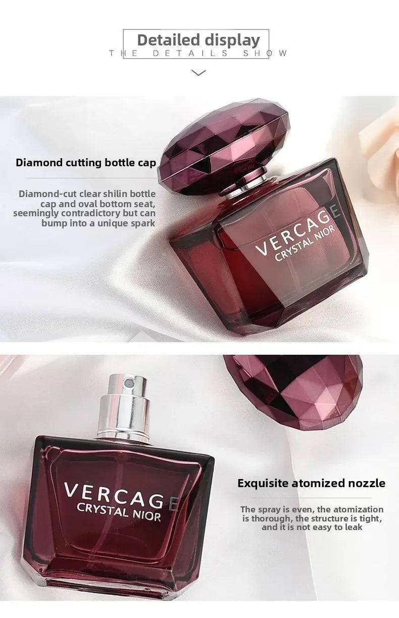 50ml Crystal Diamond Sweet Love Crystal Powder Diamond Black Crystal Lady Eau De Toilette Fragrance Spary Flower Woman Perfumes