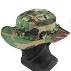 New Camouflage Tactical Boonie Cap Wide Brim Bucket Benny Hats Men Women Outdoor Sports Multicam Caps For Fishing Hiking Hunting