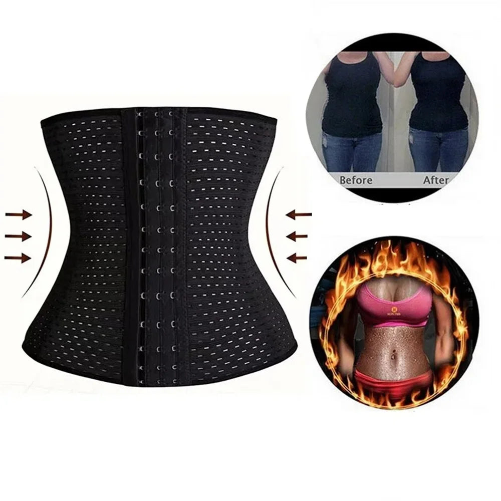 Women Body Shapewear Tummy Slimming Black Belly Band Shaping Shaper Corset Postpartum Flat Belly Postpartum Corset Shapewear Main image