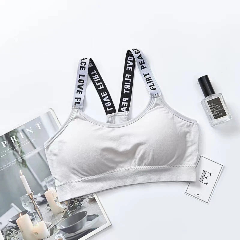 Push Up Sports Bra – Fitness Yoga Tank Top