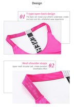 Women's gym tops black sleeveless yoga tops ladies gym shirts gym vests running workout boxing letter tops backless shirts