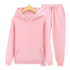 Jogging Women's Tracksuit Casual Women's Sports Suit Loose and Comfortable Daily 2026 Stripe Hoodie Two Piece Set Matching Sets