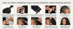 Human Hair Bulk Boho Braids Burmese Curly Bundles Human Hair Bulks For Bohemian Knotless Braiding Virgin Crochet Hair Extensions