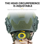 BOOIU Fast Tactical Helmet Wendy Suspension System Fiberglass Outdoor Activity Training Safety Riot And Rapid Protection Helmet