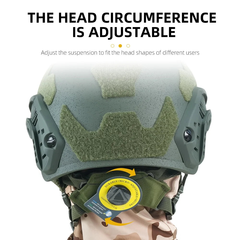 BOOIU Fast Tactical Helmet Wendy Suspension System Fiberglass Outdoor Activity Training Safety Riot And Rapid Protection Helmet