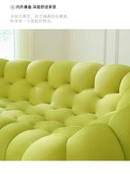 Compressed vacuum cross-border honeycomb pull-point bubble sofa special-shaped hall football three-person lazy sofa
