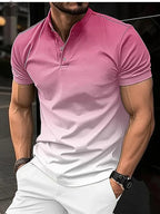 Summer New Men's Casual Sports Short Sleeved Polo Shirt Fashionable And Comfortable T-Shirt Men Breathable Polo Shirt Men's Tees