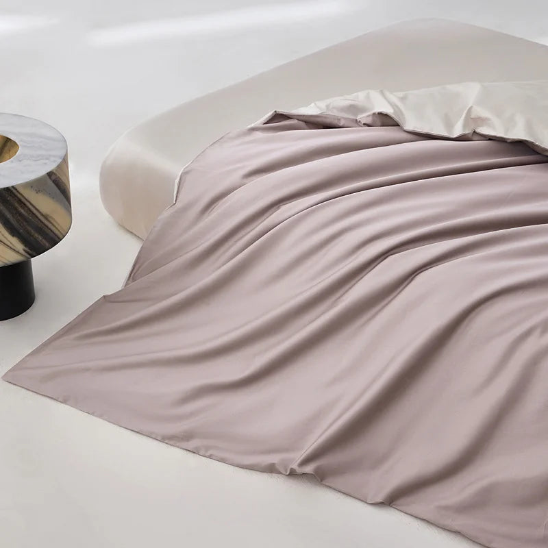 1pc Egyptian Cotton Duvet Cover Solid Color 100% Cotton 800 Thread Count Quilt Cover Korean Minimalist Style Bedding Ultra Soft