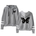 Women Tracksuit Casual Daily Hoodies Quality Single Piece Stripe Sweatshirt and Sweatpants Comfort Outdoor Jogging Autumn Winter