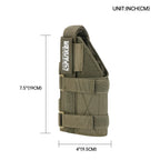 Left Hand Gun Holster Tactical Glock Gun Case Adjustable Pistol Holster for Glock 17 Mag Pouch Hunting Accessories