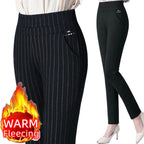 Thin & Thick Warm Winter Pencil Pants Womens Snow Plush Strench Lady OL SkinnyTrousers Femal Thichen Slim  Clothing Leggings