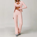 2/3PCS Yoga Suit Sports Set Gym Set Women Tracksuit Running Workout Clothes Long Sleeve Sports Bra Athletic Wear Yoga Clothing