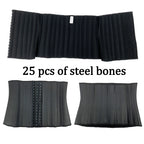 Body Shaper Shapewear Women 25 Steel Bones Latex Waist Trainer Corset Shapewear Slimming Belly Modeling Strap Reductive Girdles