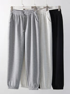 Thick Warm Fleece Sweatpants Women Winter Straight Leg Pants Gray Velvet Trousers Pants Jogger For Women Sweatpants Outfits