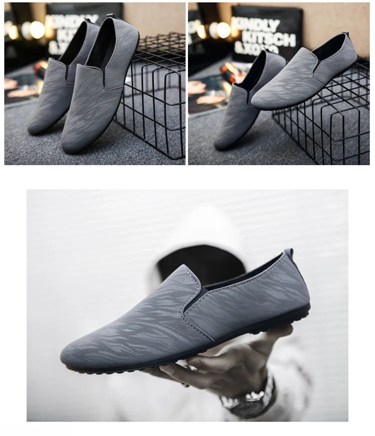 Shoes for Man New Men Fashionable Canvas Breathable Flat Bottomed Walking Shoes with Lightweight Sports Shoes Men's Sneakers