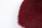Kliou Furry Patchwork Slash Neck Jumpsuits Woman Autumn Trend Sexy Hollow Navel Exposed Skinny Peach Hip Hottie Fashion Clubwear