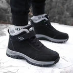 Winter velvet men's shoes Top Quality Casual Snow Boots Waterproof Warm Men boots Outdoor male Trekking Sneaker Botas Zapatos