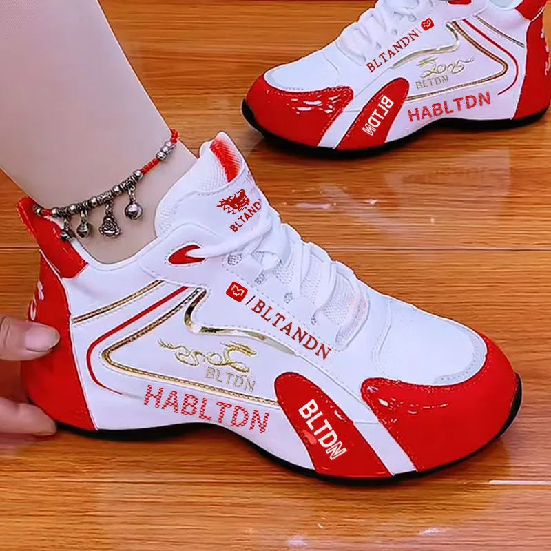 Sneakers Women Autumn Breathable Ladies Lightweight Lace Up Vulcanized Shoes for Women Walking Designer Shoes Zapatos De Mujer Main image