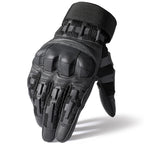 PU Leather Full Finger Tactical Touch Screen Gloves Hiking Cycling Training Climbing Airsoft Hunting Non-slip Protective Gear