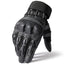 PU Leather Full Finger Tactical Touch Screen Gloves Hiking Cycling Training Climbing Airsoft Hunting Non-slip Protective Gear