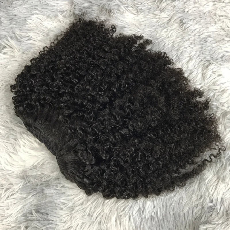 Kinky Curly Human Hair Bundles afro Bouncy curly hair weaving raw virgin water jerry curly human hair bundles extensions on sale
