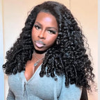 Burmese Curly Hair Bundles Raw Human Hair 1/3/4 Bundles Pixie Curly 100% Unprocessed Human Hair Weave Extensions For Women Wavy