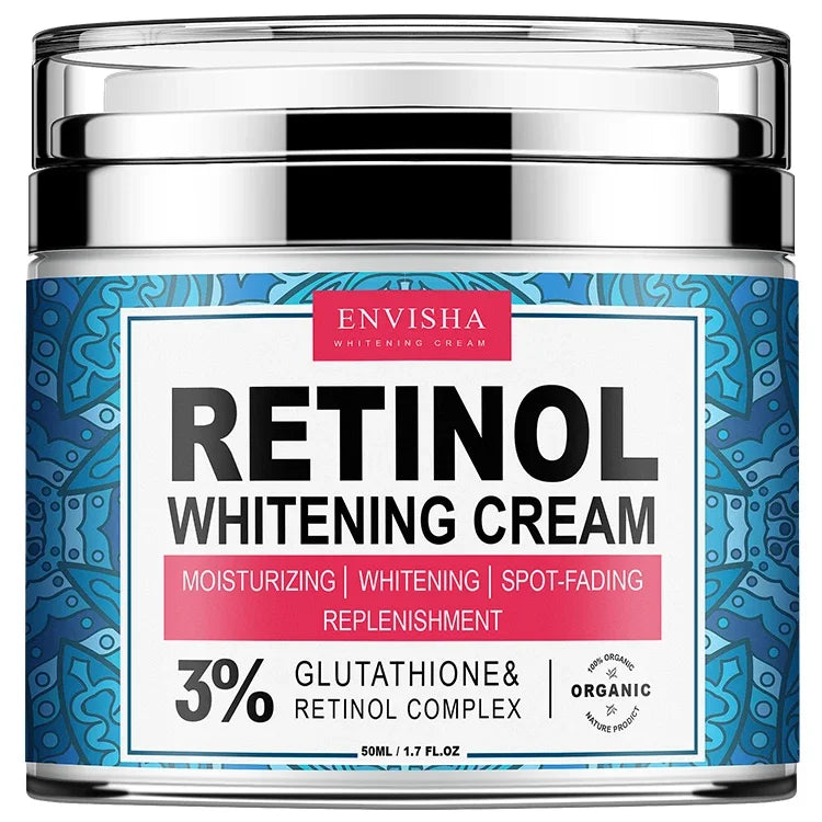 ENVISHA Retinol Collagen Cream Face Skin Care Anti-aging Wrinkle Deep Hydration Moisturizing Skin Health Whitening Exfoliation