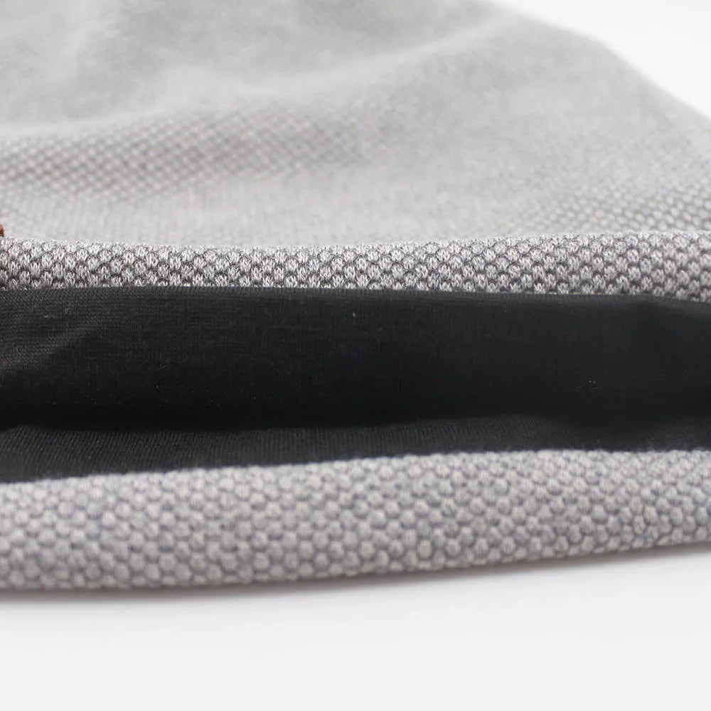 Fashion Bonnet Hat For Men And Women Autumn Knitted Solid Color Skullies Beanies Spring Casual Soft Turban Hats Hip Hop Beanie