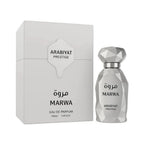 Arabiyat Marwa Middle East Dubai Unisex perfume, 3.4oz100ml, fresh wood fragrance, silver gift box packaging, high-end fragrance, suitable for any venue, perfect gift choice