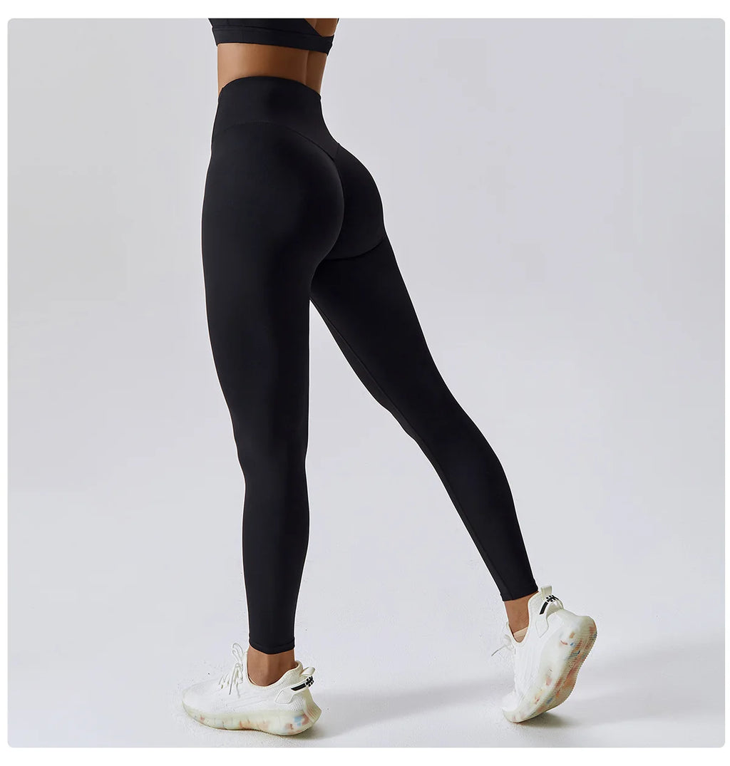 Butt Lift Yoga Leggings – High Waist Quick Dry Pants