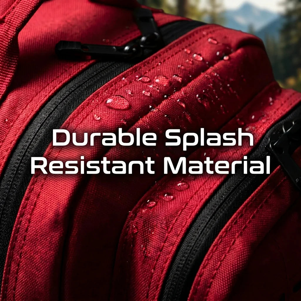 45L Large Capacity Tactical Hunting Backpack For Men With MOLLE Webbing System Dual Cup Holders Outdoor Survival Hiking Camping Rucksack For Wilderness Trip Travel Daily Work Commute Outdoor Camping Activities Gear Storage Ba