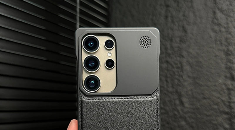 Luxury Leather Frameless Aromatherapy Case for Samsung Galaxy S25 S24 S23 Plus Ultra For Magsafe Magnetic Hybrid Shockproof Capa