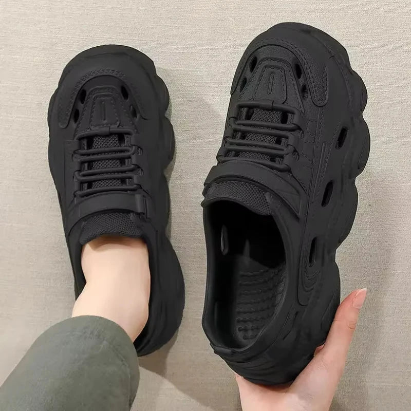 Outdoor Sports Slippers for Men and Women, Thick-Soled Eva Non-Slip Breathable Clogs, Fishing Beach Sandals for Men and Women Main image