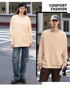 Customizable Thick Sweatshirt for Man Women Plain Hoodie Sweater Autumn Winter Fleece Sweatshirts Logo Original Design