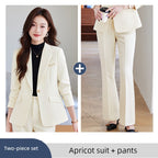 Blue Suit Female Spring & Fall 2025 New Arrival K-style Elegant Casual Suit Jacket Female Fancy Business Wear