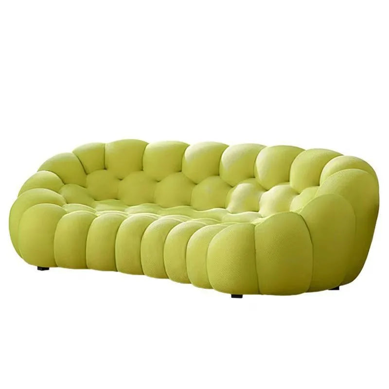 Compressed vacuum cross-border honeycomb pull-point bubble sofa special-shaped hall football three-person lazy sofa